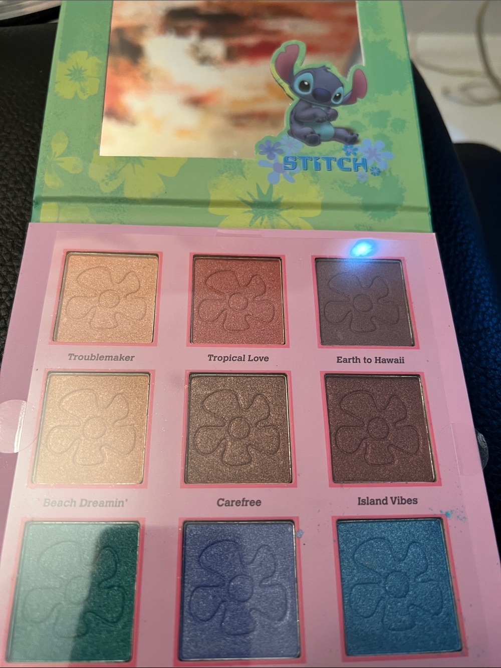 DISNEY STITCH 9 colors with a mirror eyeshadow palette -NEW - Picture 3 of 6